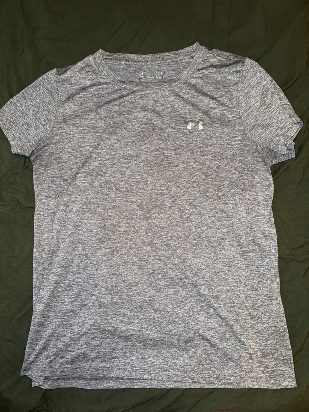 Under Armour Heather Gray Athletic Tee